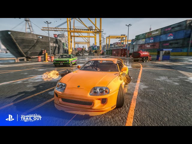 Paul Walker’s Supra with WEAPONS?! Trail Out (PS5) is Pure Chaos! 🧨