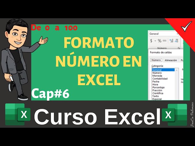 CX#6 👉 FORMATO NÚMERO EN EXCEL ▶ Curso Básico de Excel  #Shorts