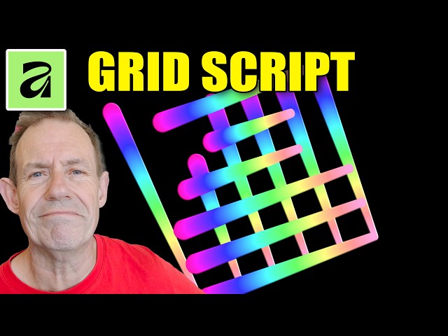 Affinity 3.3 GRID TOOL SCRIPT How To Use Free Download