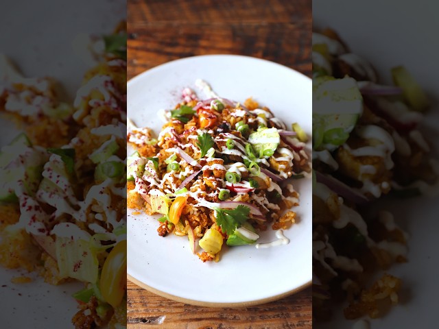 Crispy Rice Halal Bowl