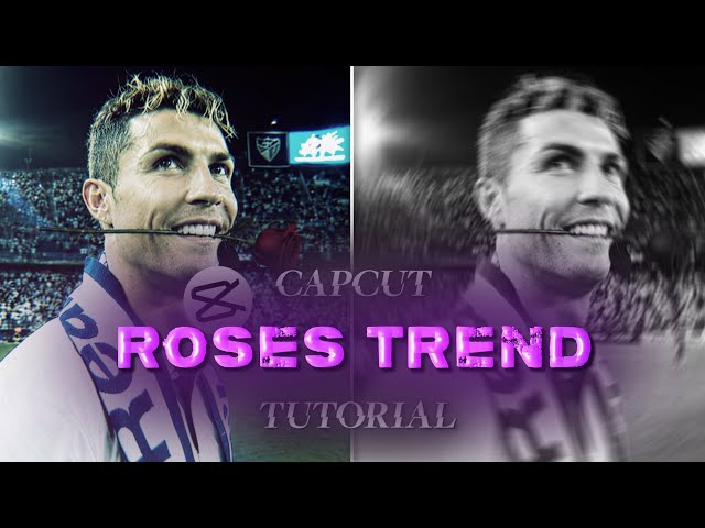 Viral @sonheis "ROSES TREND" Style Tutorial In CapCut 