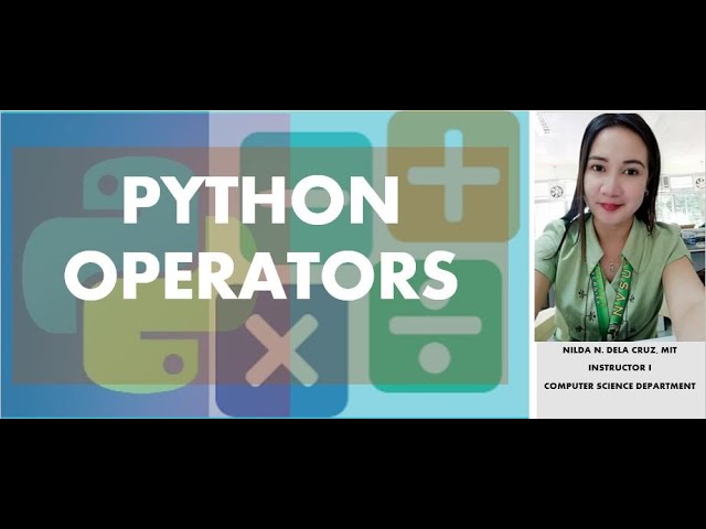 Python Operators (Python Programming)