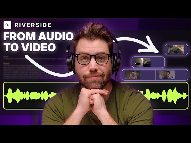 Audio to Video Podcast Editing: It’s Easier Than You Think
