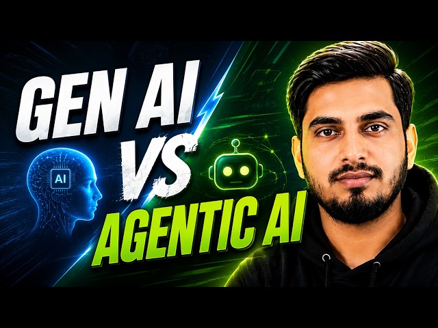 STOP Calling Every AI Tool an Agent | Gen AI vs Agentic AI