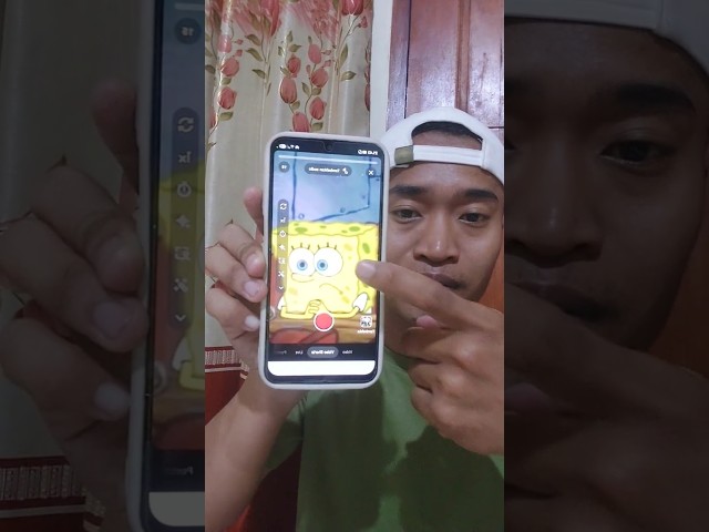 SPONGEBOB DINNER TUTORIAL #filter #tutorial