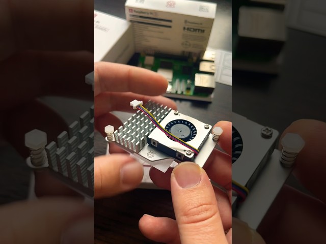 How to install Raspberry Pi 5 active cooler