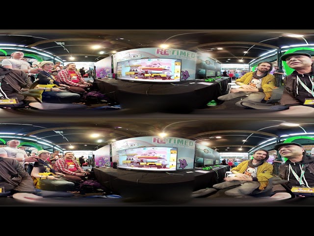 4K 3D 360° VR EGX Rezzed 2019 : chatting John Gaeta with Maniax the devs of Retimed