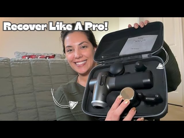 HeyChy Massage Gun Review | Recover Like The Pros Do! #ad