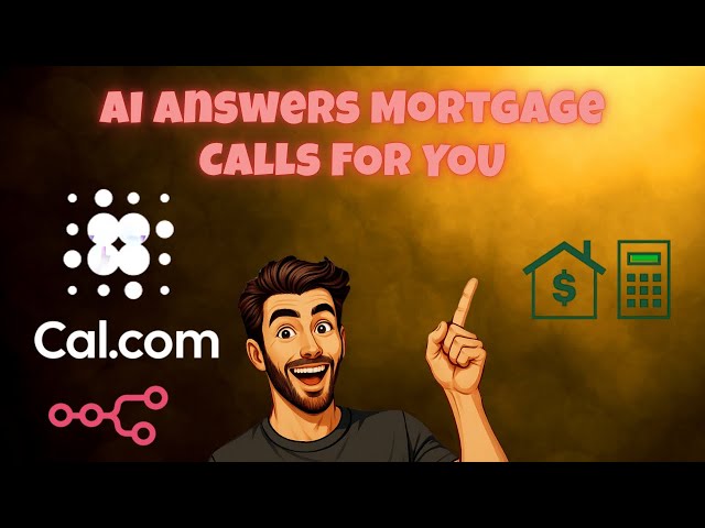 How I Built a 24/7 Mortgage AI Assistant That Answers Calls & Qualifies Leads (No Code!)