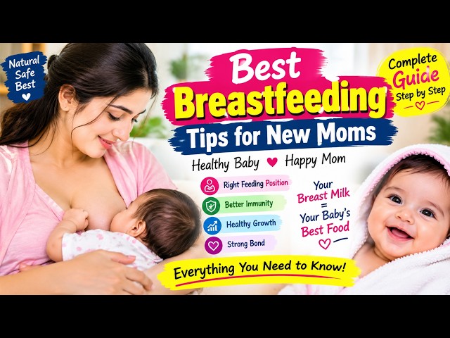 Breastfeeding Tips for New Moms | Best Breastfeeding Guide for Baby’s Healthy Growth