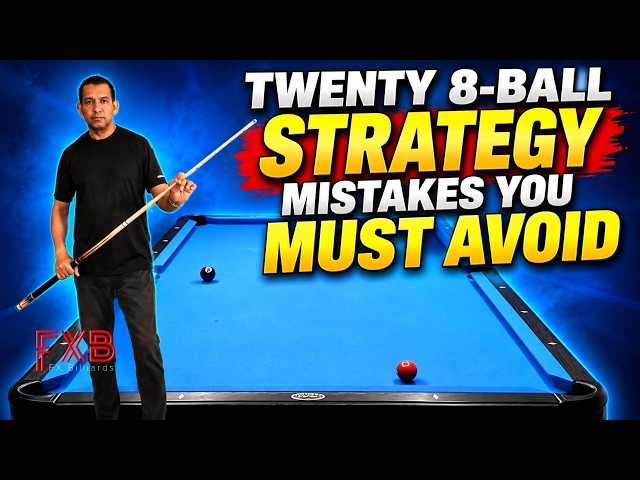 8-Ball Strategy Mistakes You Must Stop Making - (Free Pool Lessons)