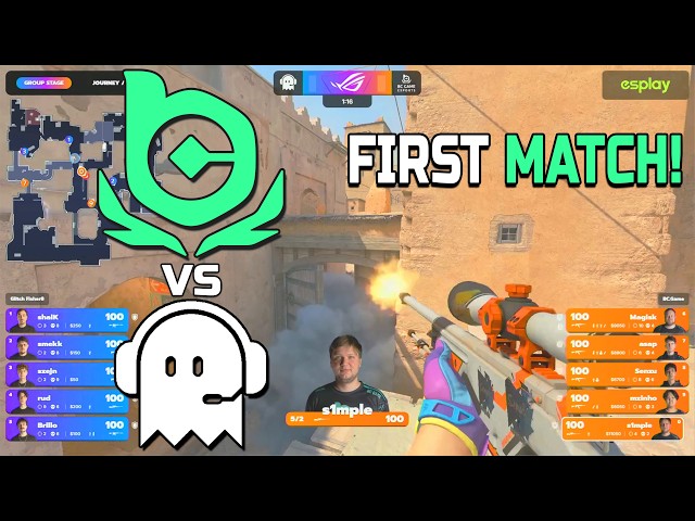 BCG FIRST MATCH NEW ROSTER! BC.Game vs Glitch - Highlights - ROG JOURNEY Autumn 2026 - CS2