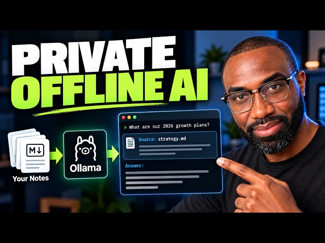 Private Offline AI - Run Ollama Locally (RAG Demo)