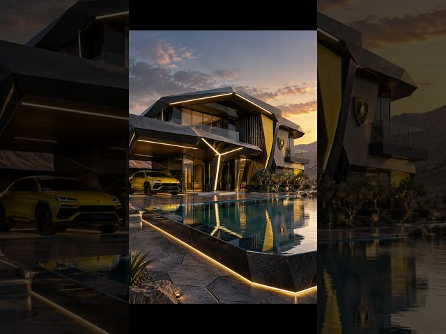 What if Lamborghini made a villa?#lamborghini # #ai #architecture #chatgpt