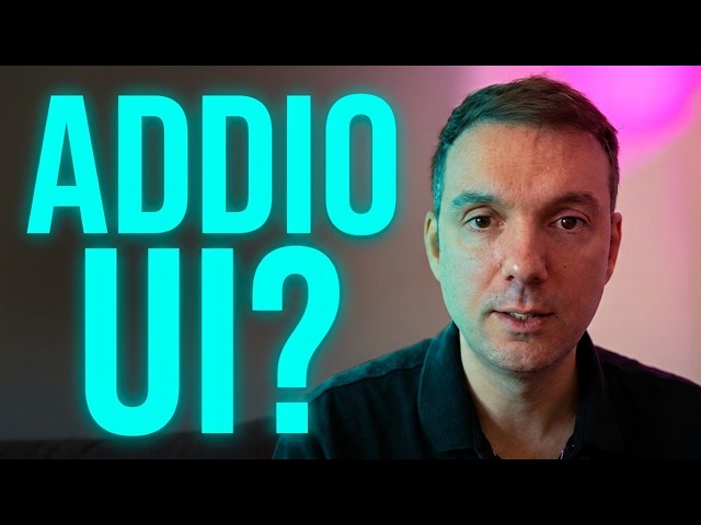 AI is the New UI - We’re Building the Last Graphical Interfaces (Maybe)