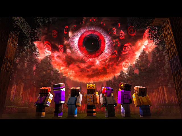 Trapping Youtubers in an Eldritch Forest in Minecraft