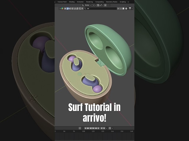 In arrivo un saporitissimo tutorial sulle hard surface in Blender 💖 #tutorial #blender3d #blender