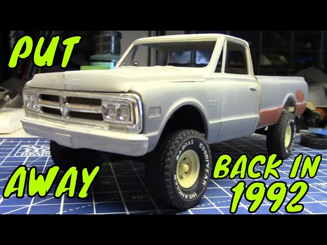 Luka's UN-Builds#4 Heavy Kit Bashed 69 GMC 4X4 Pick Up Truck Scale Model