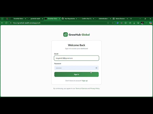 🎬 Building GrowHub — A Full-Stack Investment & Thrift Platform (React + Supabase)