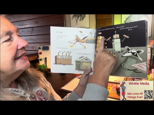 Raccoon-Sniffing Broom Bots: What ARE They?