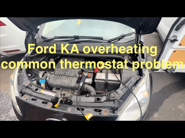 Ford KA Fiat 500 overheating common thermostat failure fix 