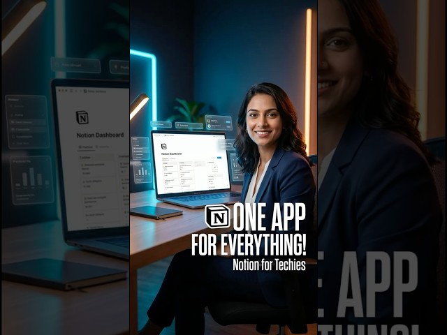 I Replaced 10 Apps with Notion 🤯 | Best Tool for Techies #notion