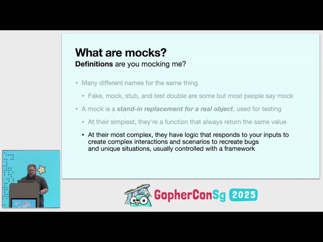 Mocking your codebase without cursing it — GopherCon Singapore 2025