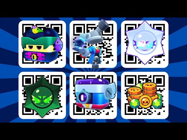 UPDATE 2026 🥳 NEW WORKING QR CODES! 🎁 | BRAWL STARS QR CODES & GIFTS