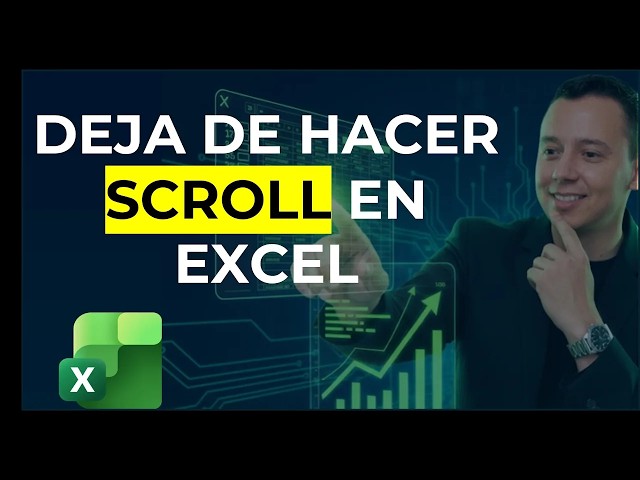 Deja de hacer SCROLL INFINITO en Excel 🛑 (Usa este atajo)