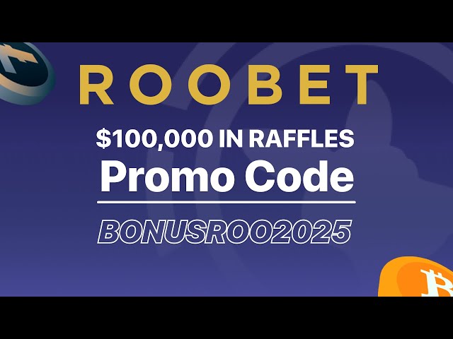 Roobet Promo Code "BONUSROO2025" — Win Big in $100,000 Giveaways + RooWards Rewards