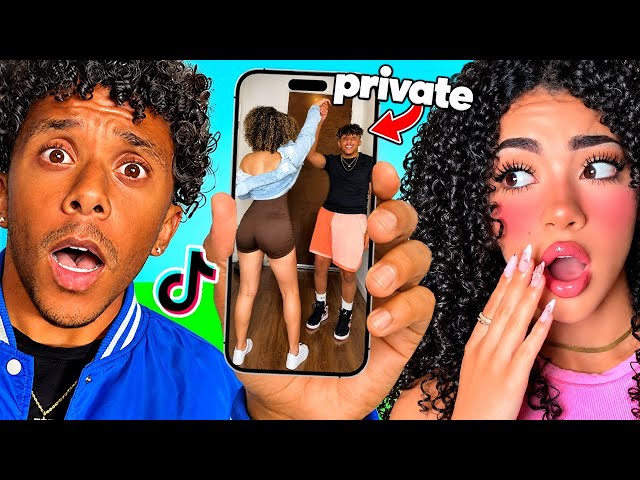 EXPOSING Our OLD TIKTOKS with my BOYFRIEND…*CRINGE*