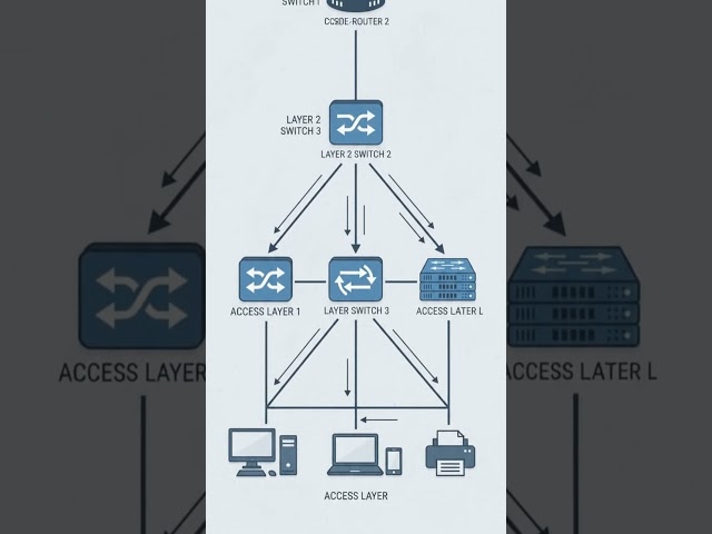 How VLANs Keep Network Traffic Separate! 🌐🔒