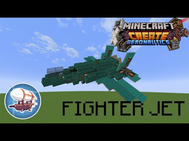 Create: Aeronautics | Fighter Jet | Survival friendly