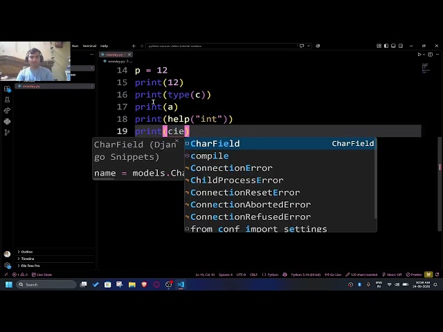 Data Types Discussion Continues Python Getting Started Part 2