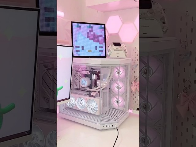the cost of my all white pc build. #pcsetup