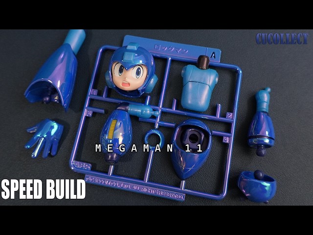 Mega Man 11 | Premium Charge Shot Version | Speed Build Model Kit