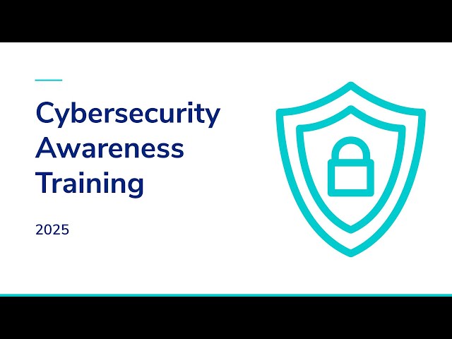 Cybersecurity Awareness Training FY 25-26 (English)