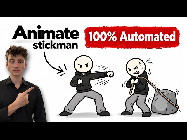How to Make Stickman Animations in Claude Code (100% Automated)