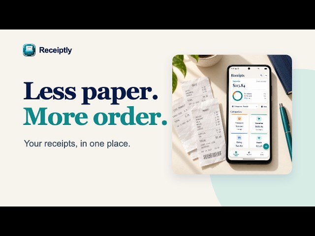 Receiptly: Receipt Scanner & Organizer for Android