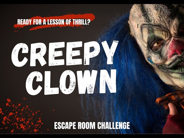 Science escape room scenario: Circus Clown intro video