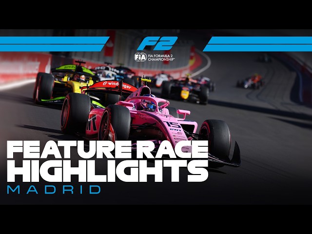 F2 Feature Race Highlights | 2026 Spanish Grand Prix