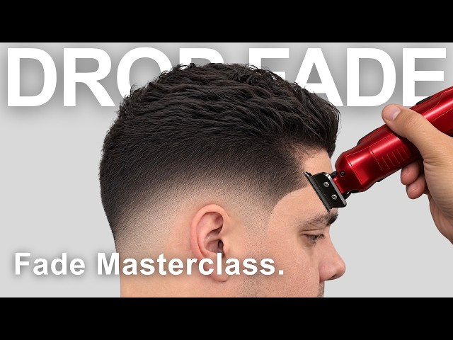 The EASIEST Way to do a Drop Fade with Detail 🔥 | Full BarberTutorial