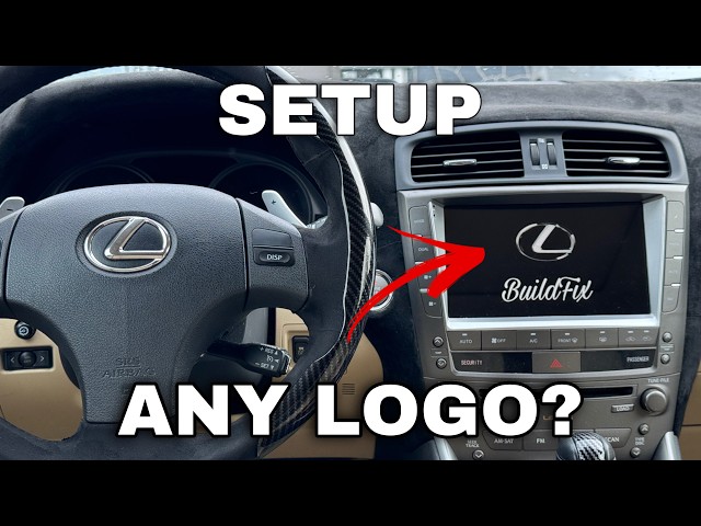ANY LOGO In Your Aftermarket Android Screen? | EASY!