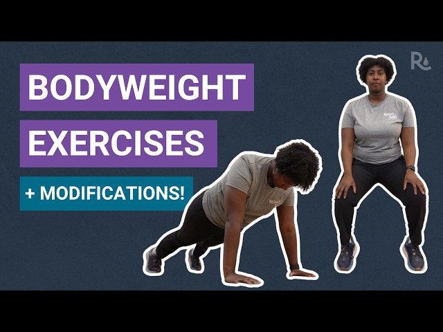 Bodyweight Exercises You Can Do Anywhere