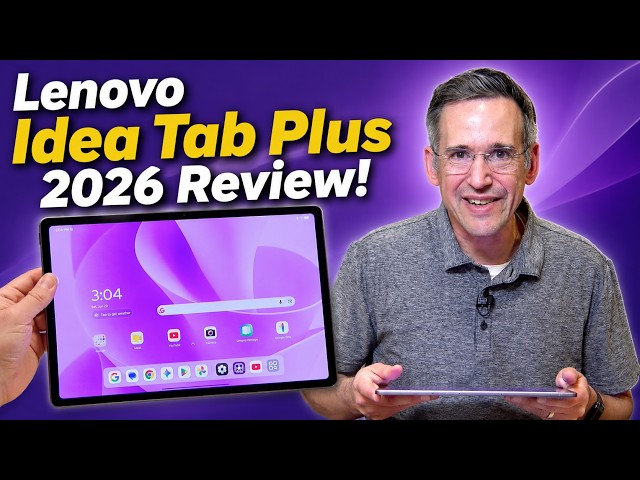 Lenovo Idea Tab Plus 2026 Review - Budget Android Tablet