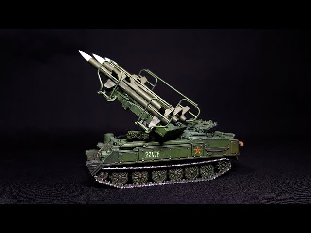 Building Trumpeter's 1/72 scale SAM-6 - 2K12 Kub