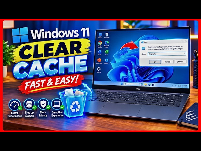 Clear All Cache in Windows 11 to Speed Up Your PC Now