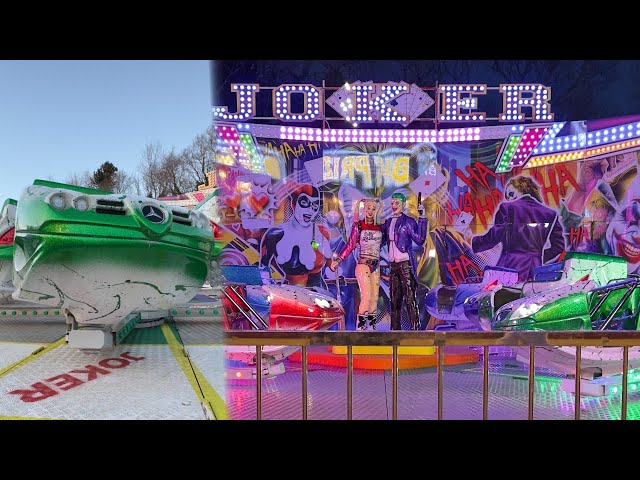 Joker Break Dance 8K Onride Immersive 360° | Dexter Hackett | Newcastle Valentines Fun Fair 2025