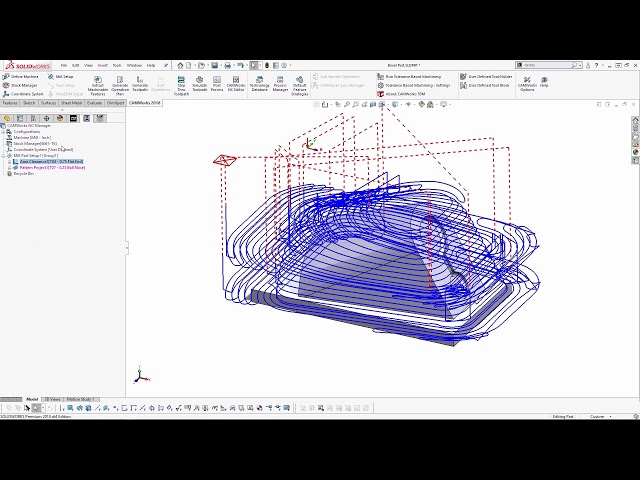 CAMWorks - Intro to 3D Machining