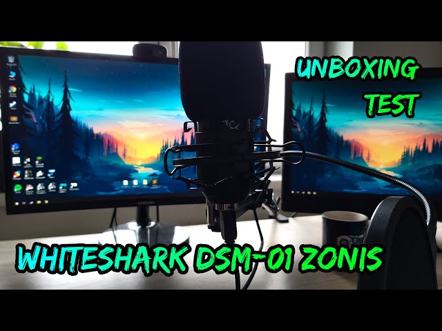 Microfon WhiteShark DSM 01 Zonis - Unboxing & Test | Un upgrade la canal